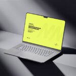 Dark Light MacBook Pro Mockup 1