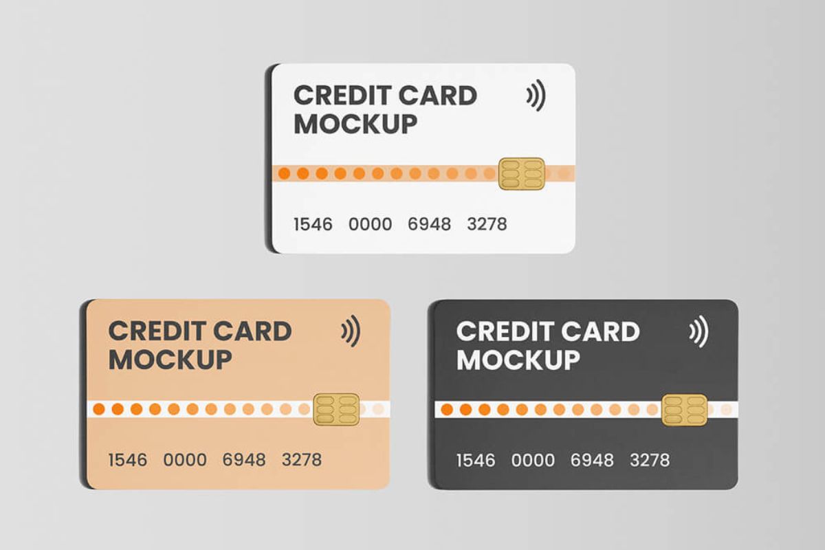 Bank Credit Card Mockup