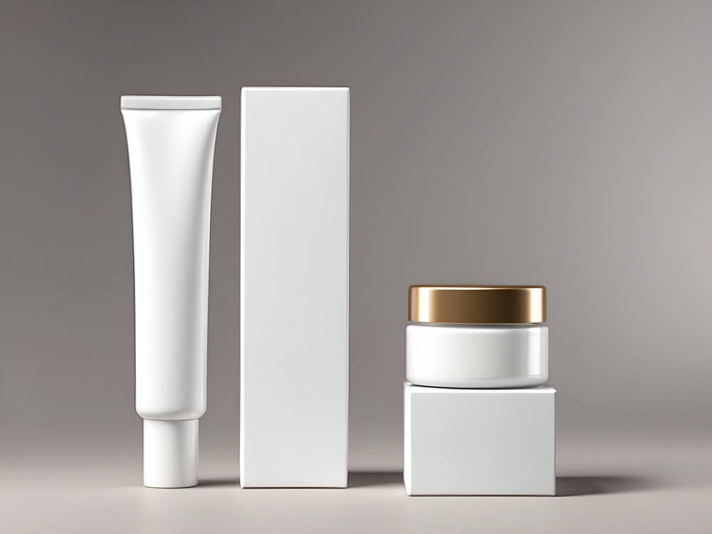 Cream Tube Box Cosmetic Mockup-2