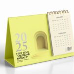 Desk Tent Calendar Mockup-1