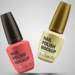 Plastic Nail Polish Bottle Mockup-1