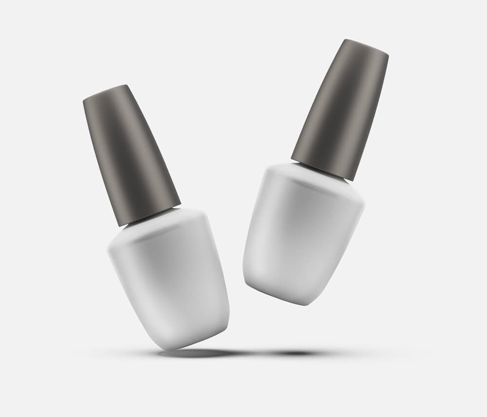 Plastic Nail Polish Bottle Mockup-2