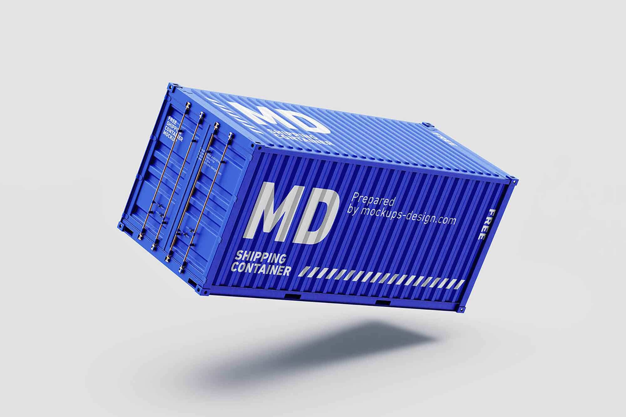 Shipping Container Mockup -1