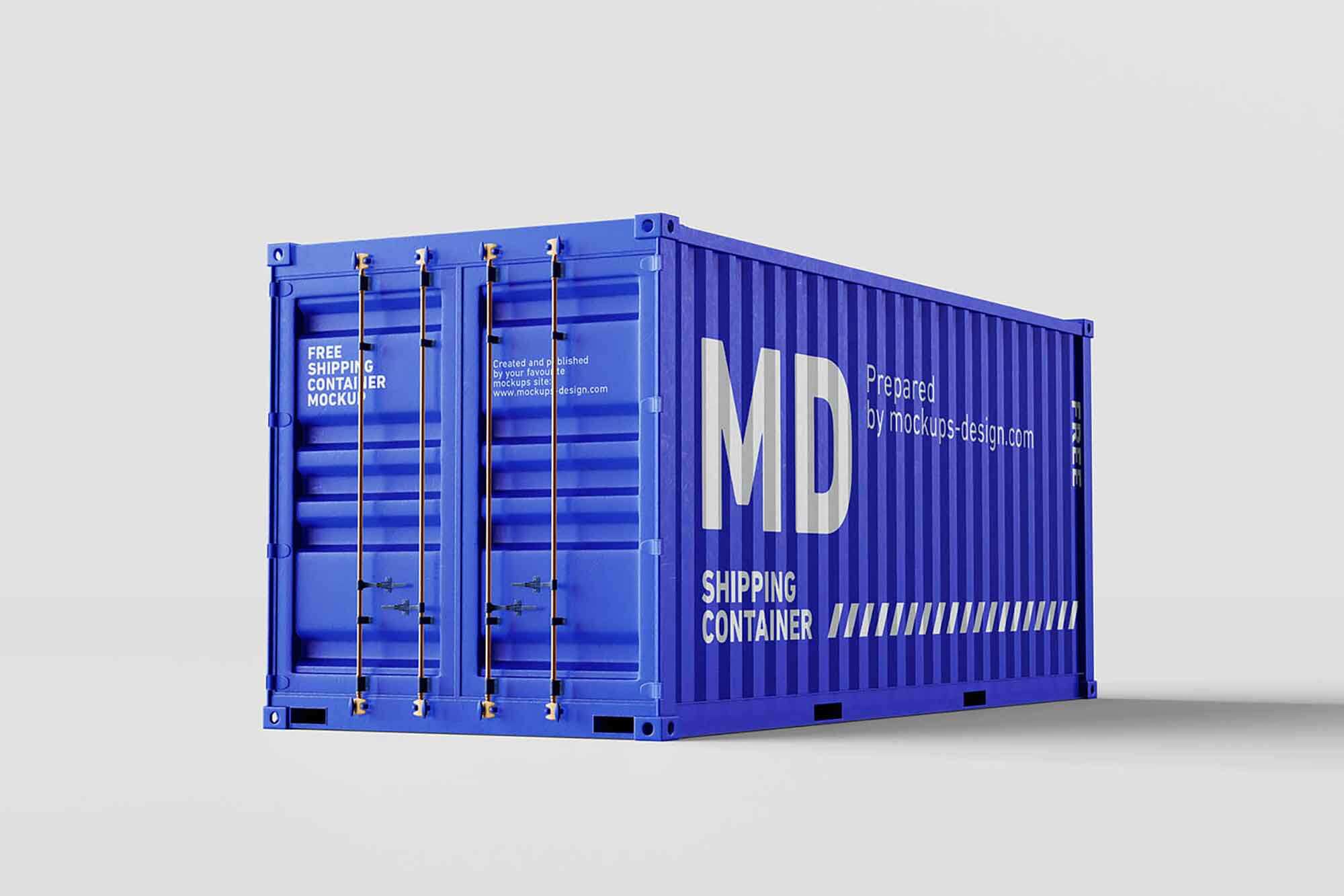 Shipping Container Mockup -2
