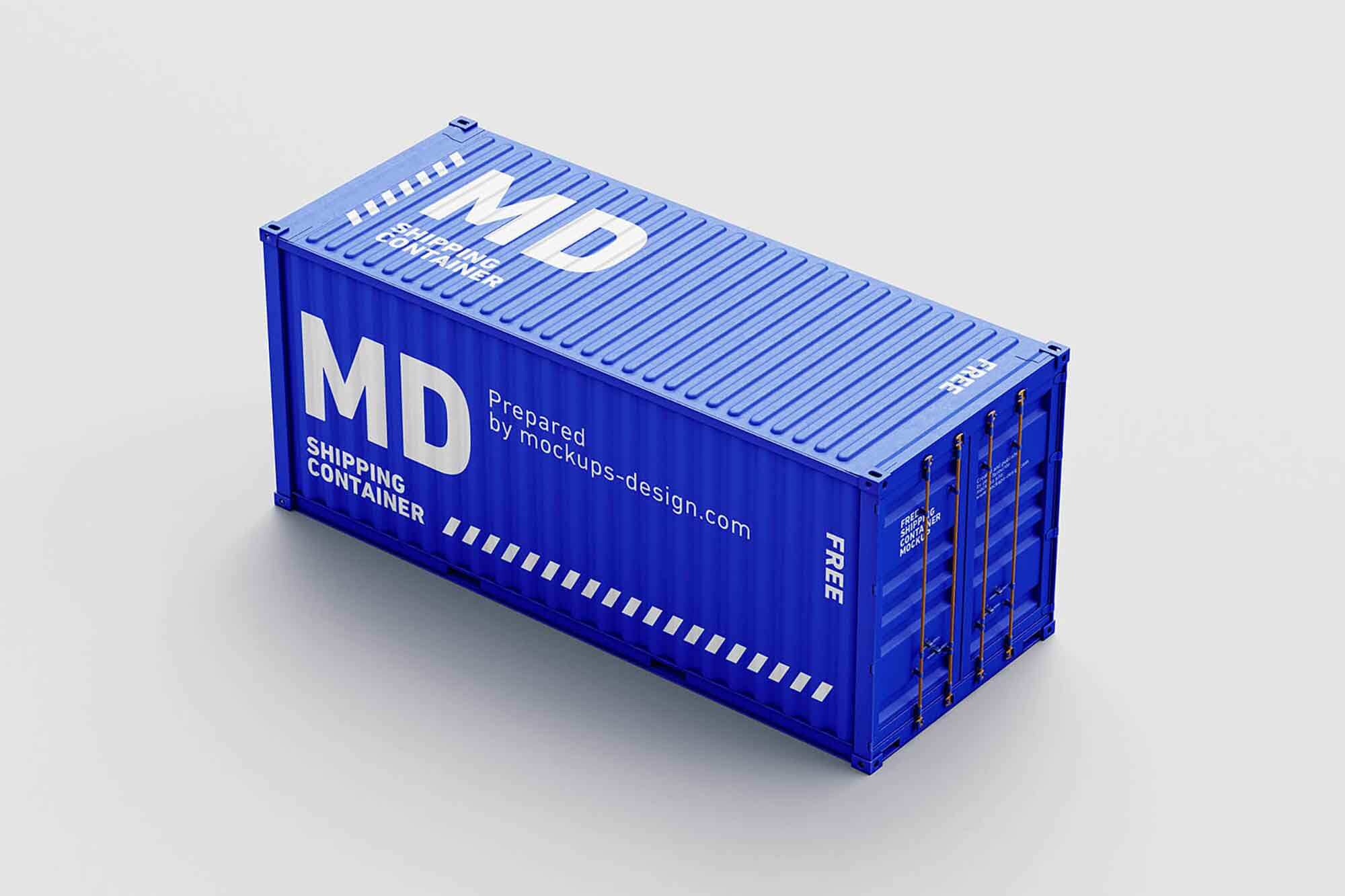 Shipping Container Mockup -3