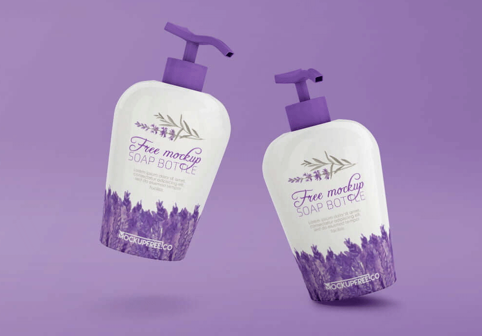 Soap Dispenser Bottle Mockups