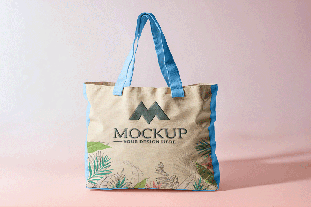 Shopping Tote Bag Mockup