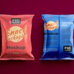 Chips Snack Plastic Bag Mockup-1