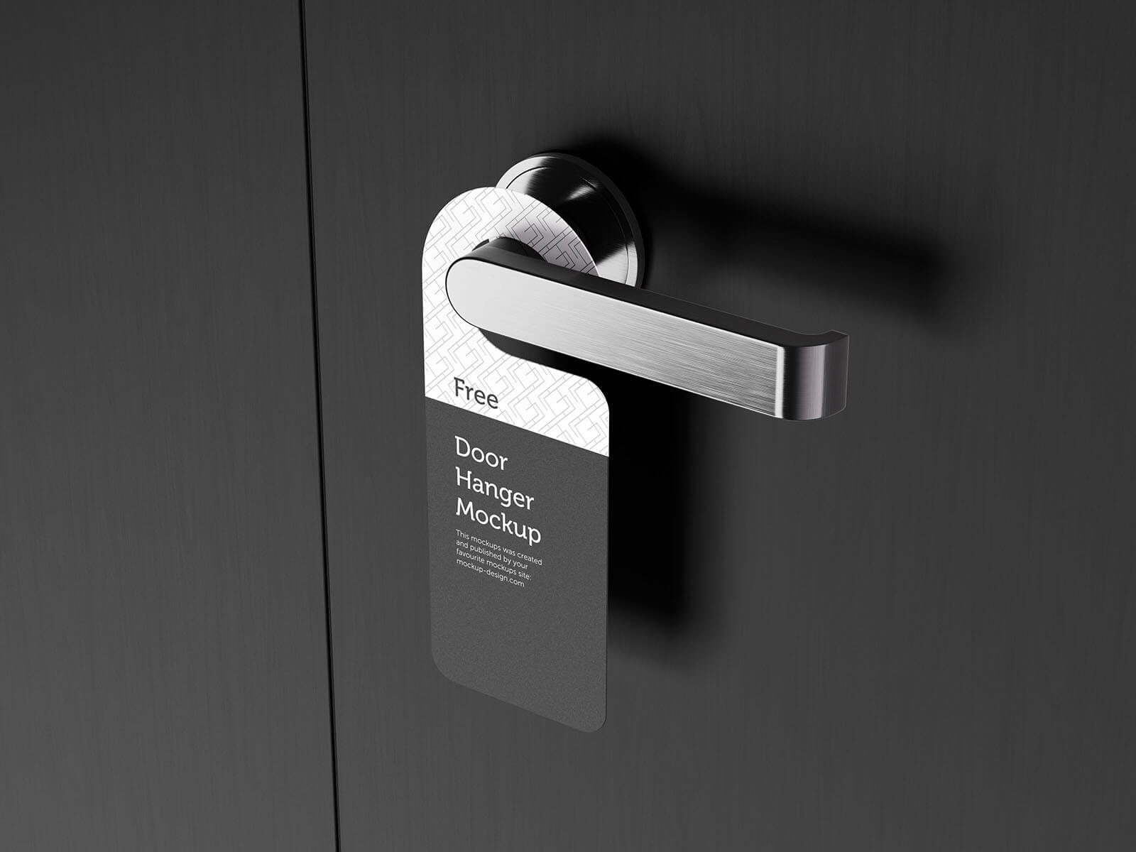 Handle Door Hanger Mockup-2