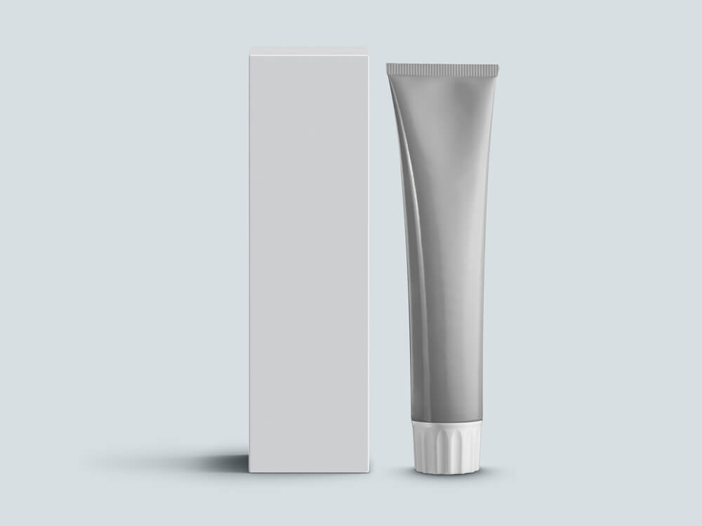 Tube & Box Toothpaste Mockup-2