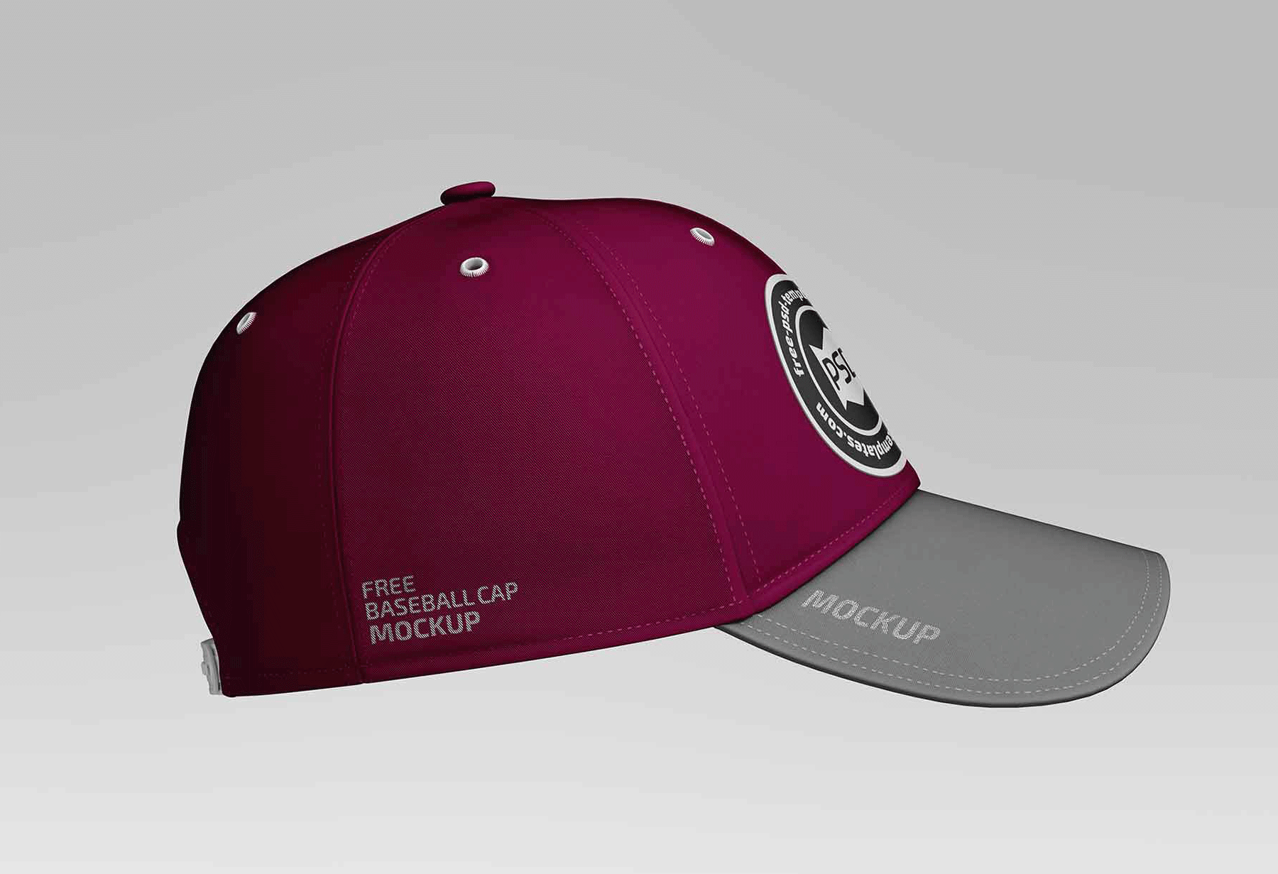 Baseball Cap Mockup (PSD)