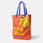 Fabric Cotton Bag Mockup