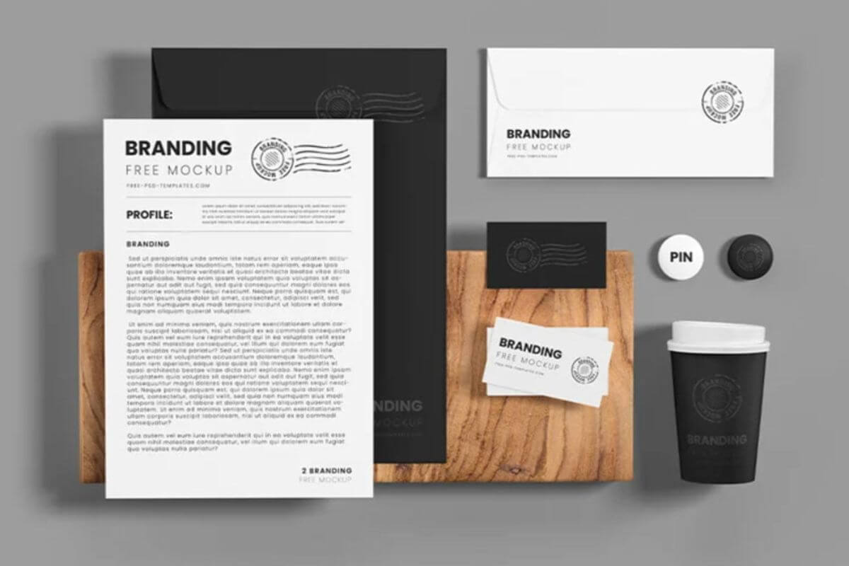 Neat Stationery Mockup