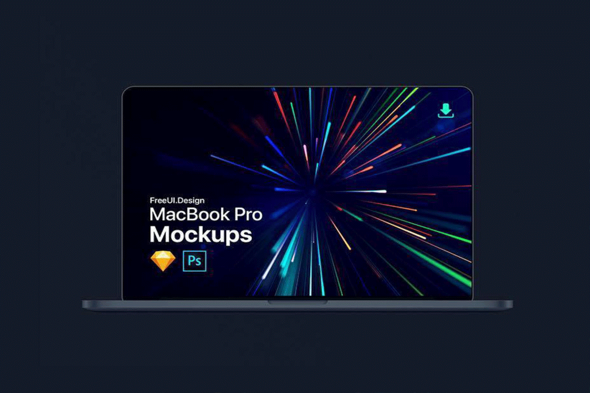 Free MacBook Pro Mockup