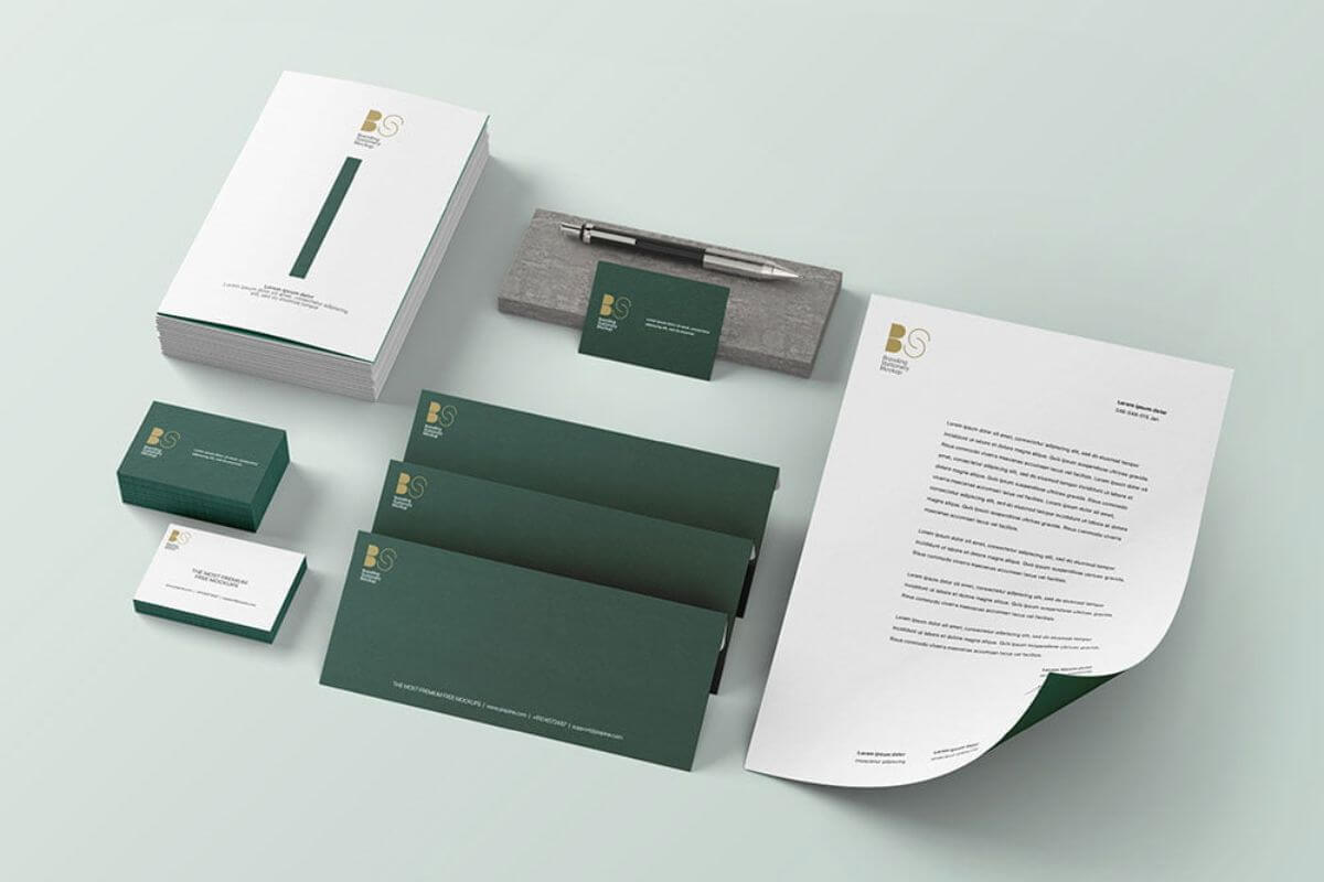 Brand Identity Stationery Mockup