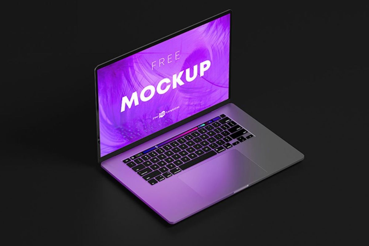 Apple MacBook Pro Mockup PSD