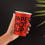 Hands Holding Paper Hot Cup Mockup