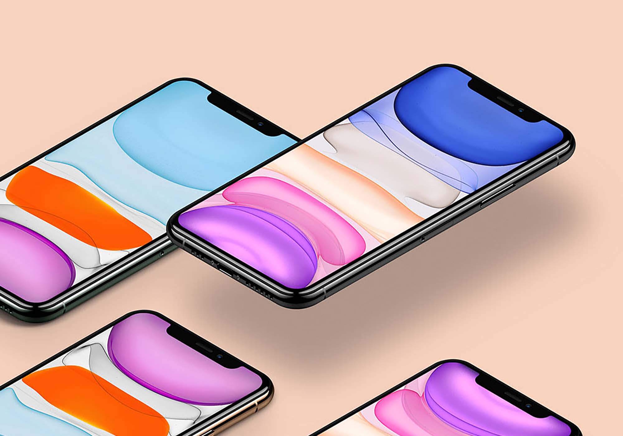 iPhone 11 Mockup Pro Edition (PSD)