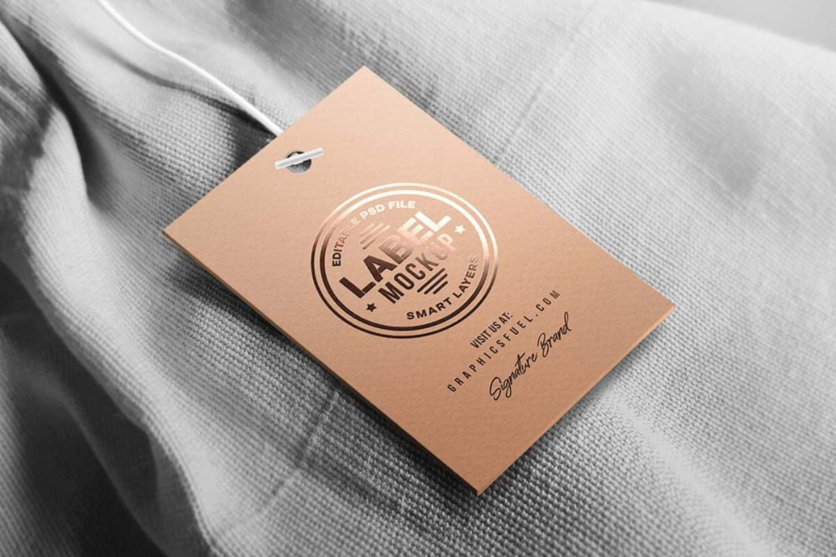 Clothing Label Mockup