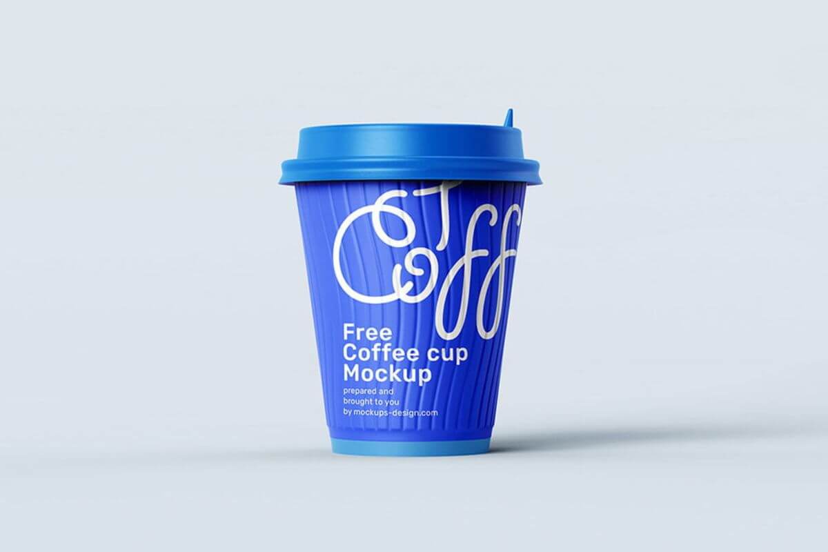 Paper Coffee Cup Mockups PSD