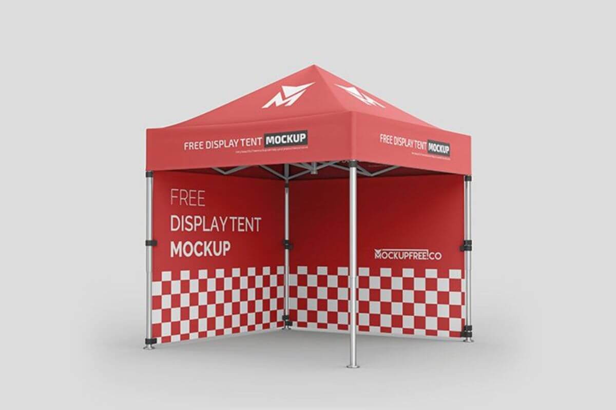 Display Tent Mockup