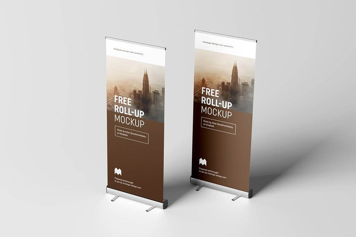 Stand Roll-Up Mockups