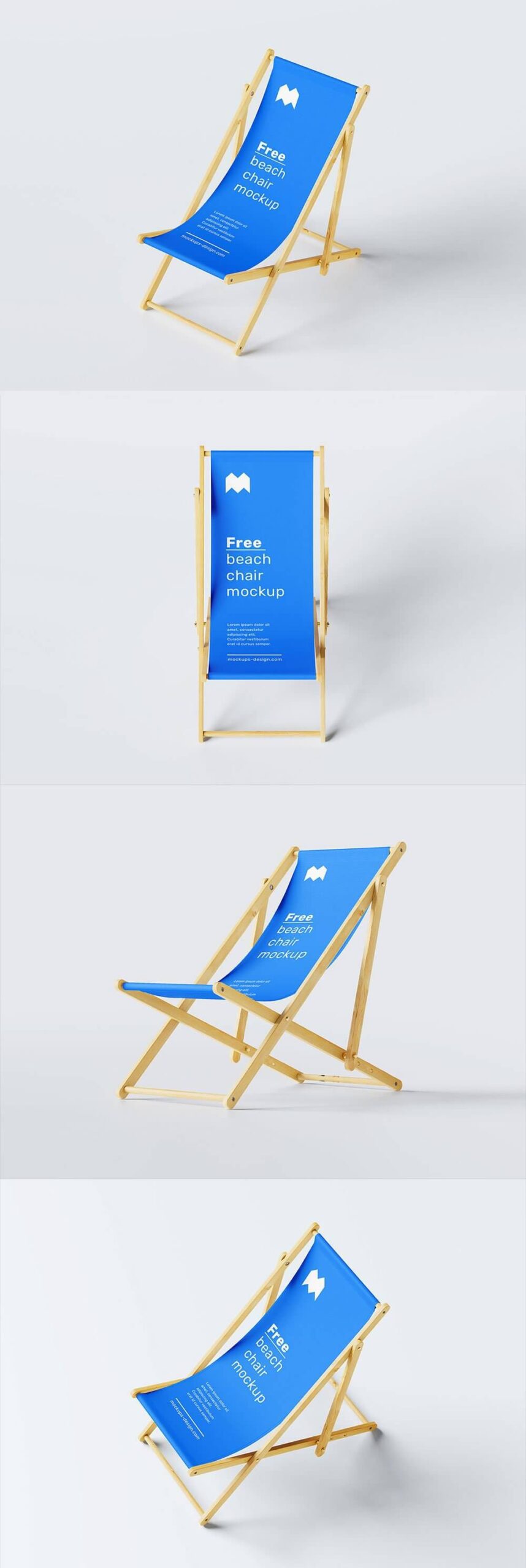 free-beach-chair-mockup