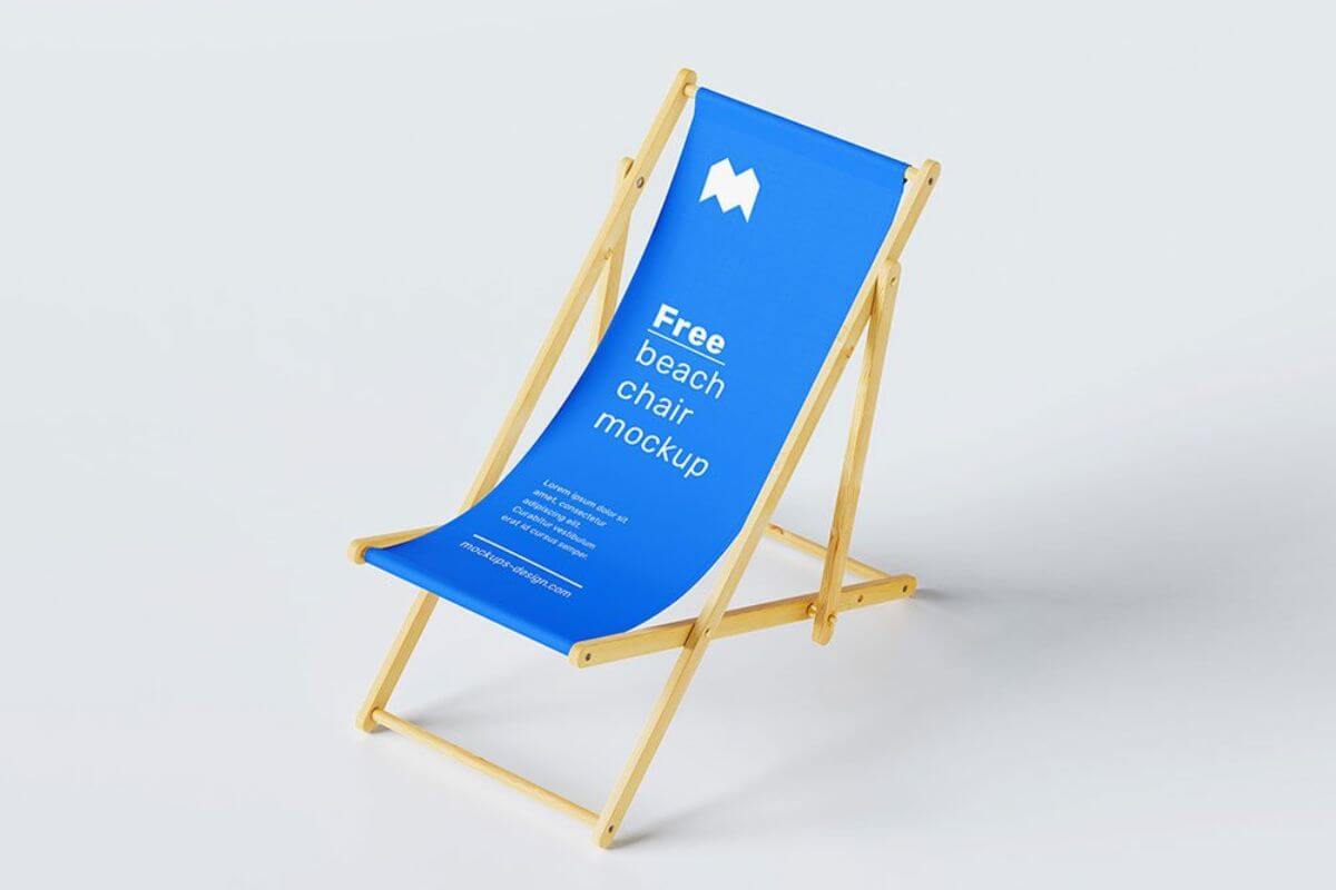 Beach Chair Mockup