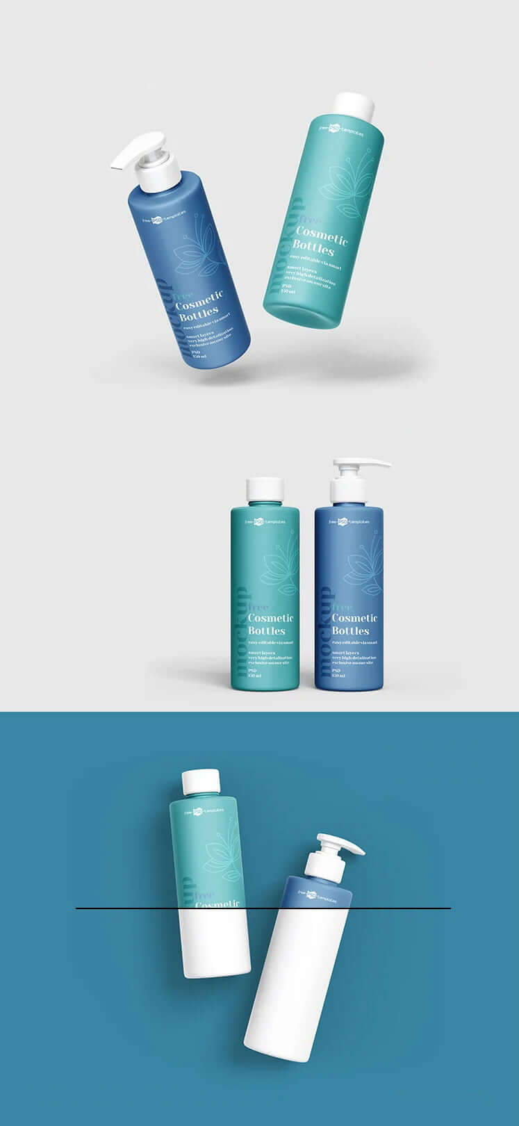 free-cosmetic-bottles-mockup