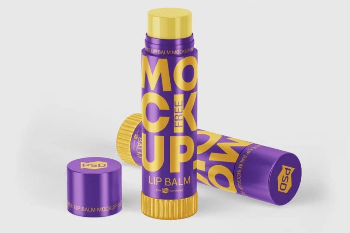 Lip Balm Mockup