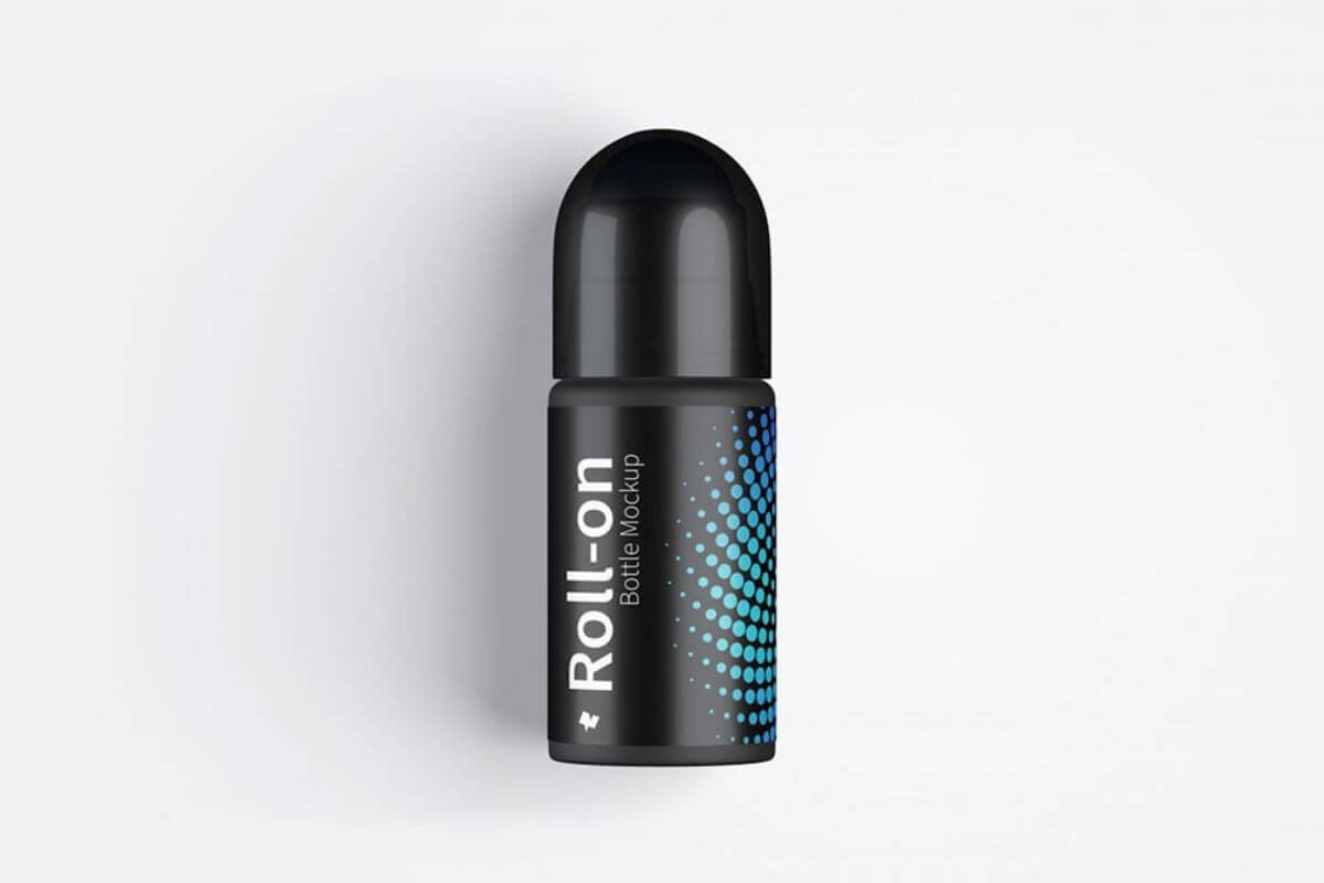 Roll-On Bottle Mockup