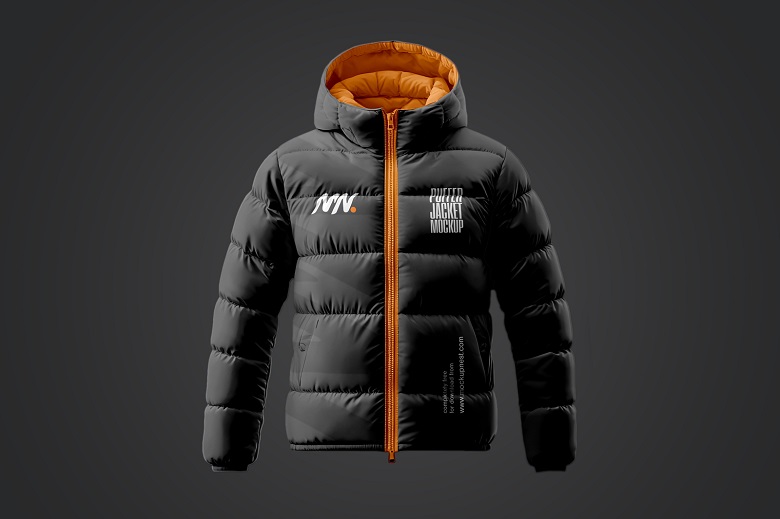 Puffer Jacket Mockup