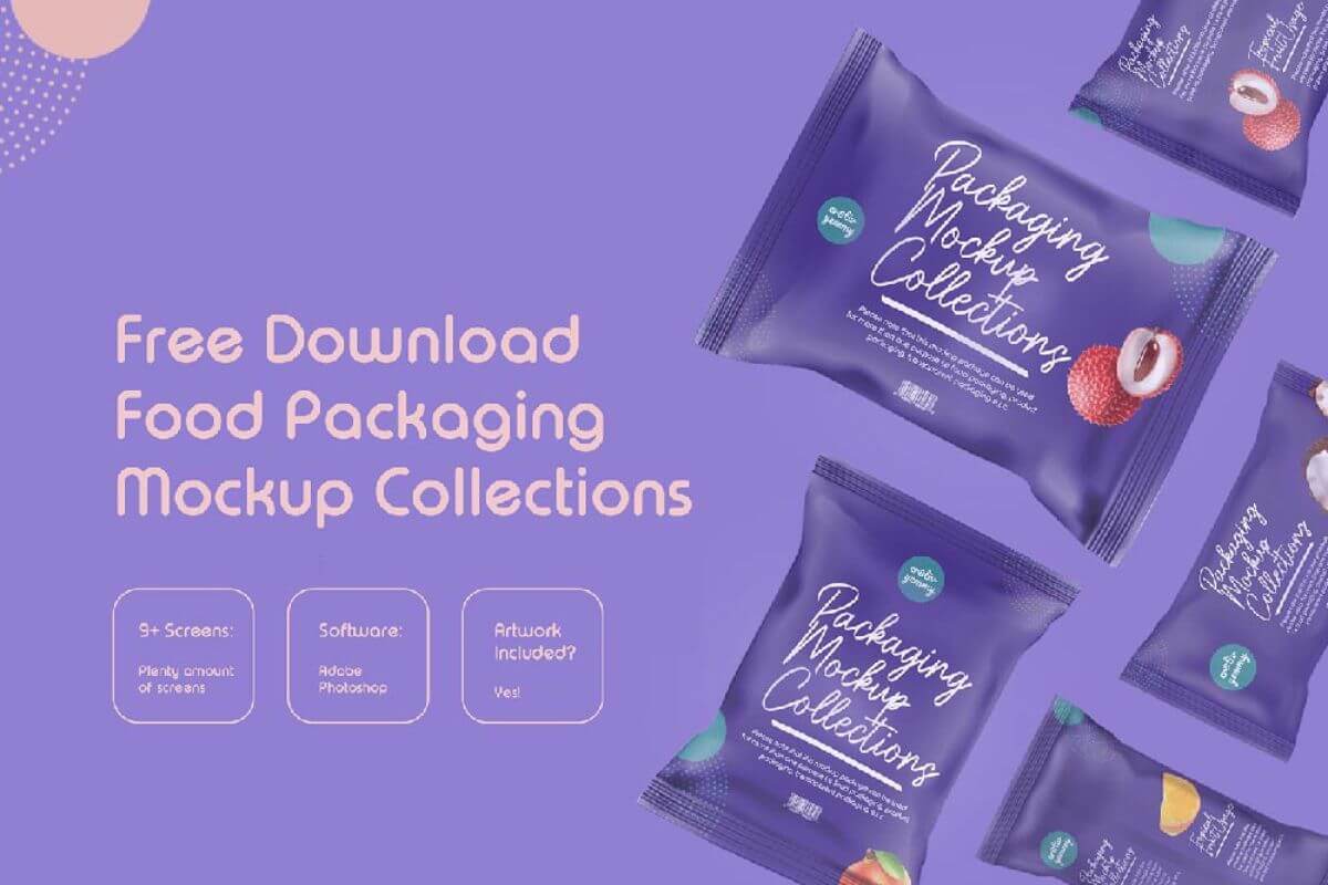 Food Packaging Mockup Set