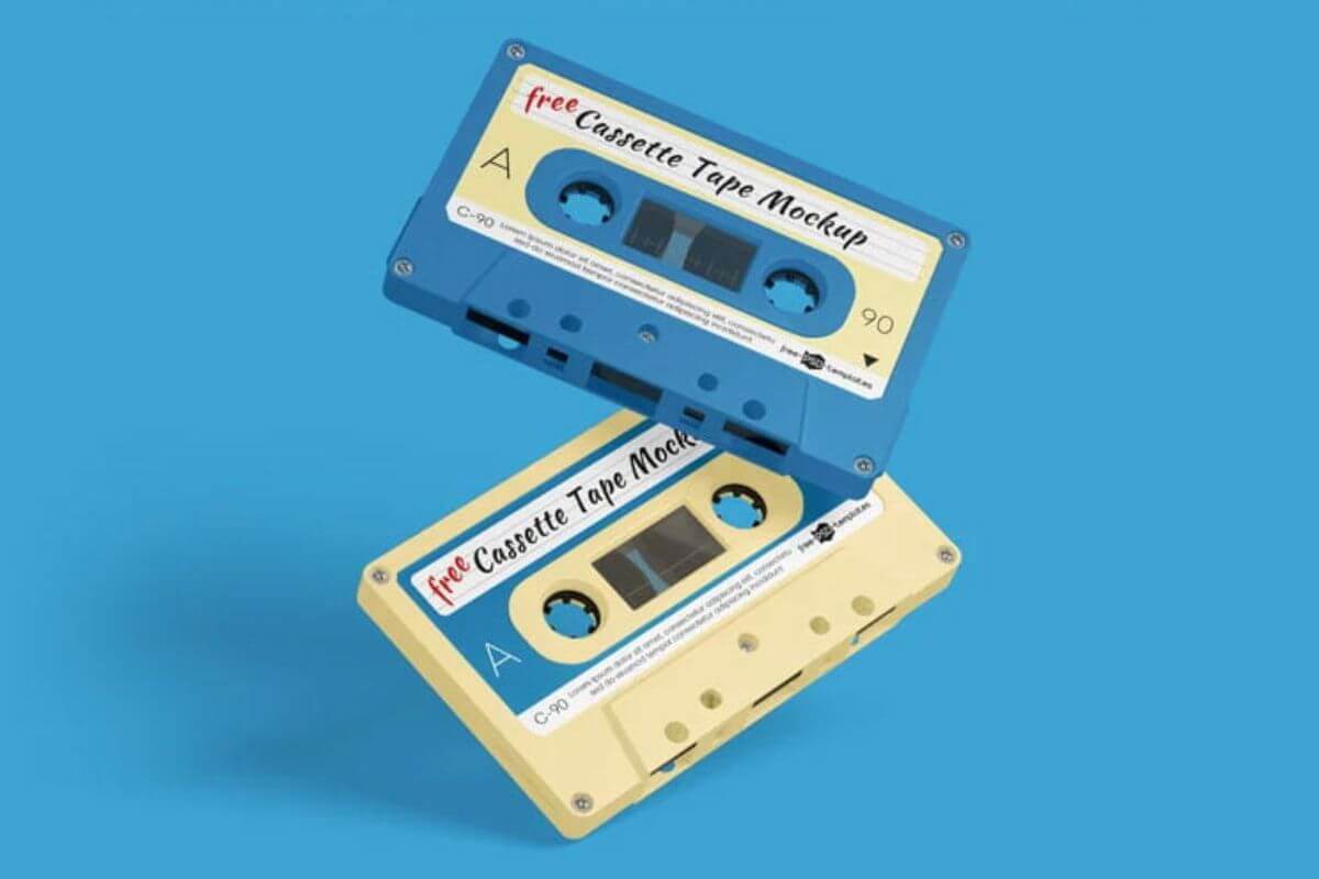 Cassette Tape Mockups